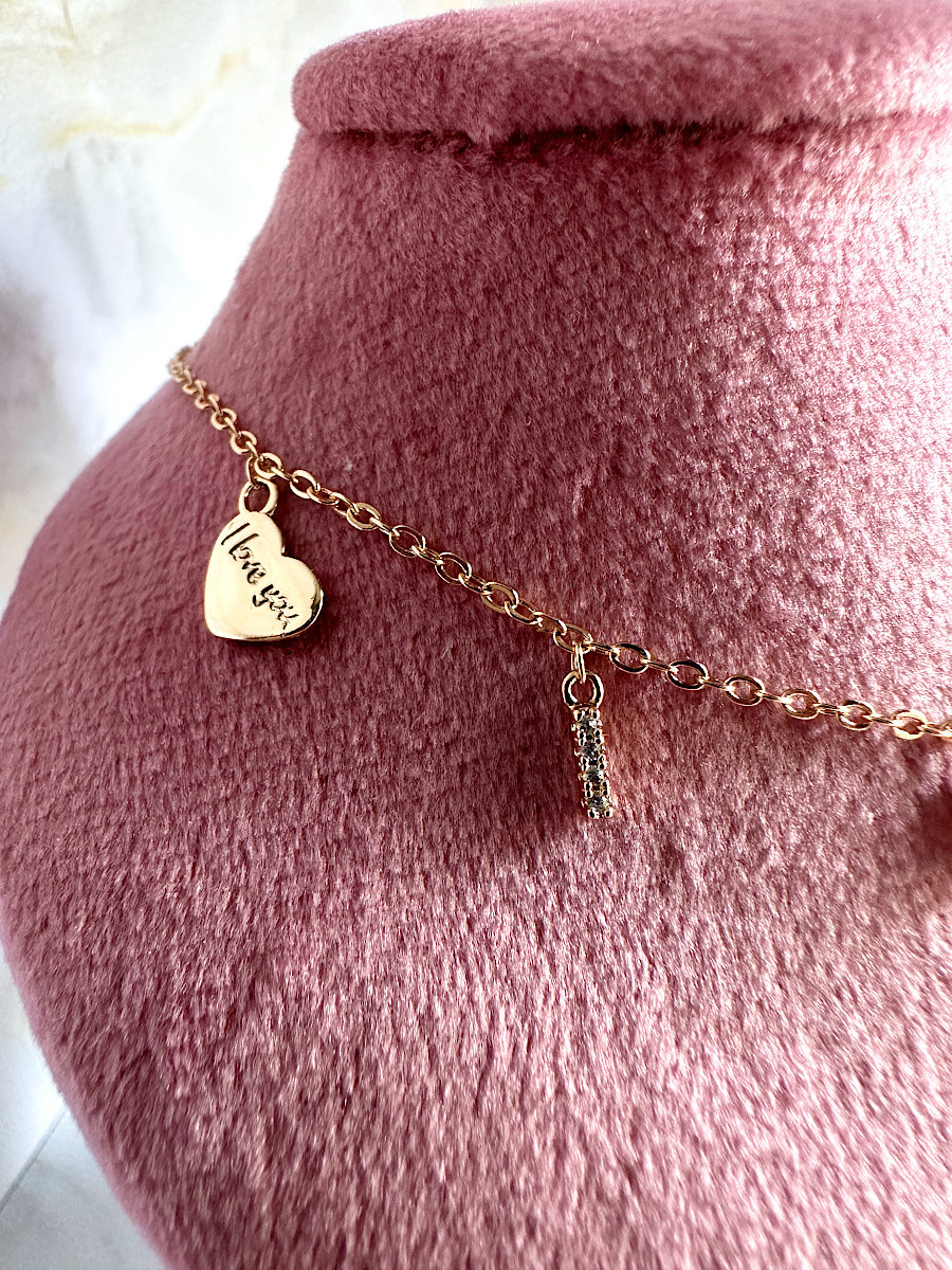XUPING браслет на ногу "I Love You" XUPING браслет на ногу "I Love You"
