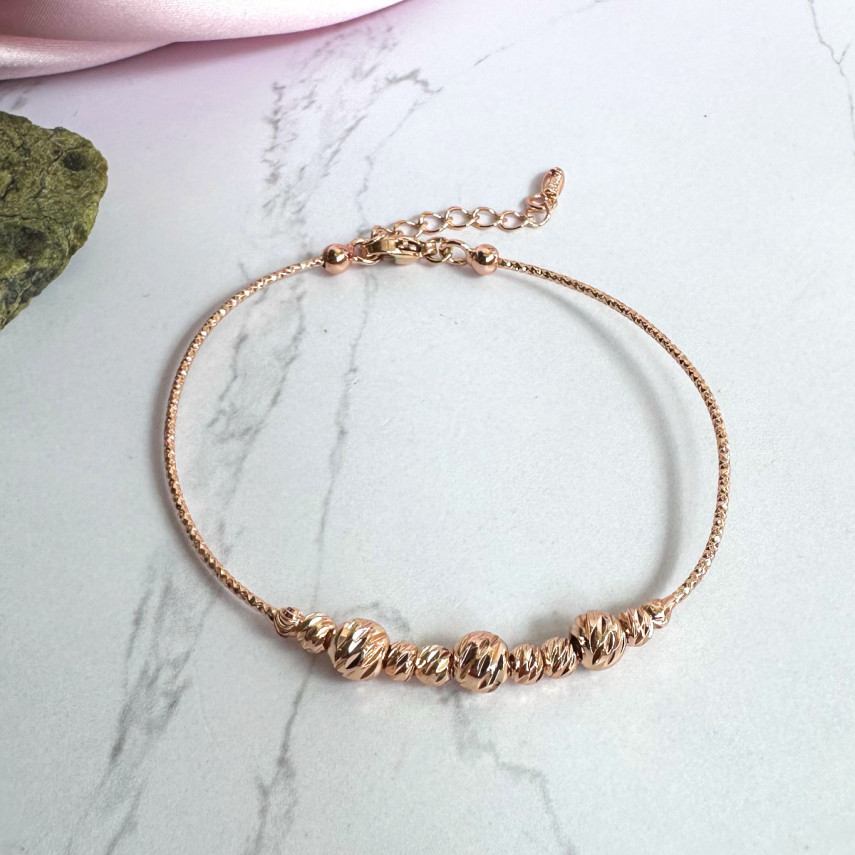 Гибкий браслет с шариками, Xuping Jewelry