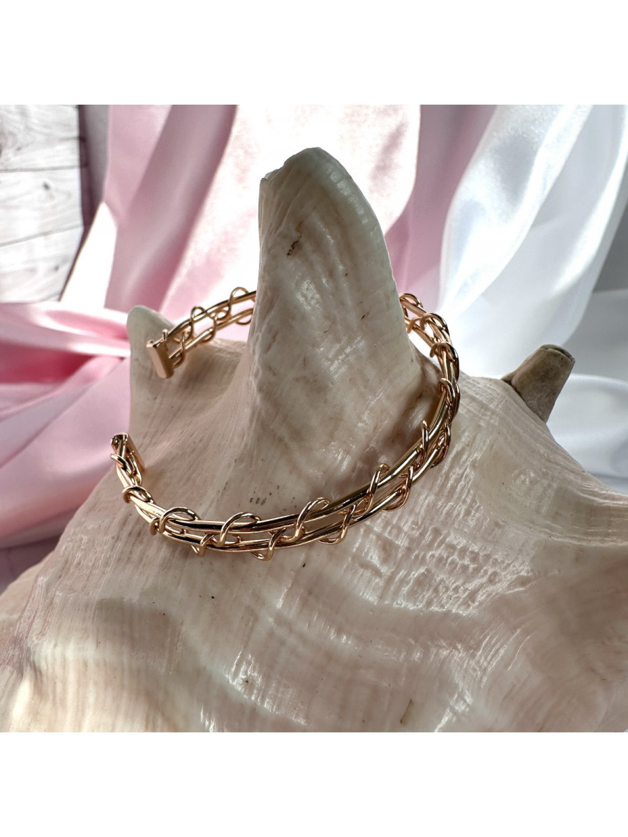 Жесткий браслет на руку в переплетенном дизайне, Xuping Jewelry