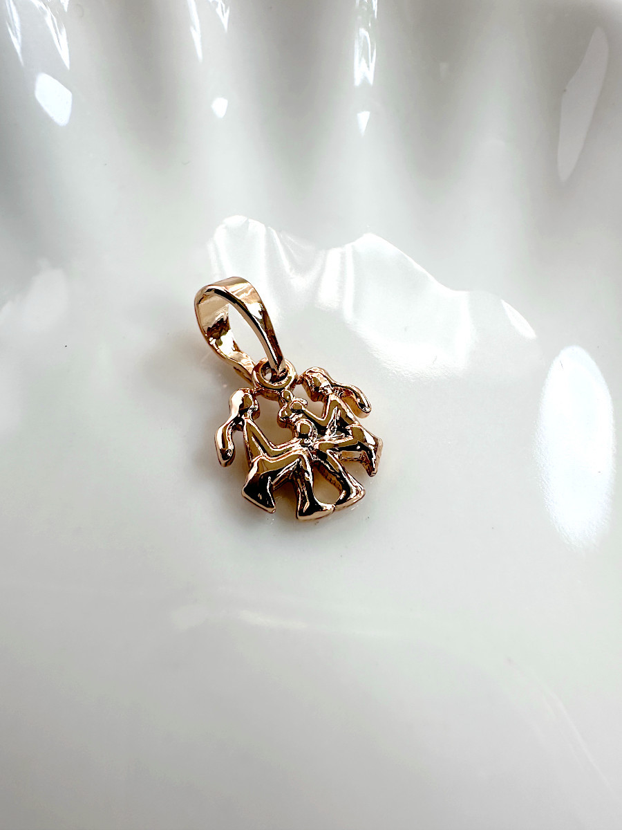 Знак зодиака "Близнецы", подвеска для детей (Xuping Jewelry) Знак зодиака "Близнецы", подвеска для детей (Xuping Jewelry)