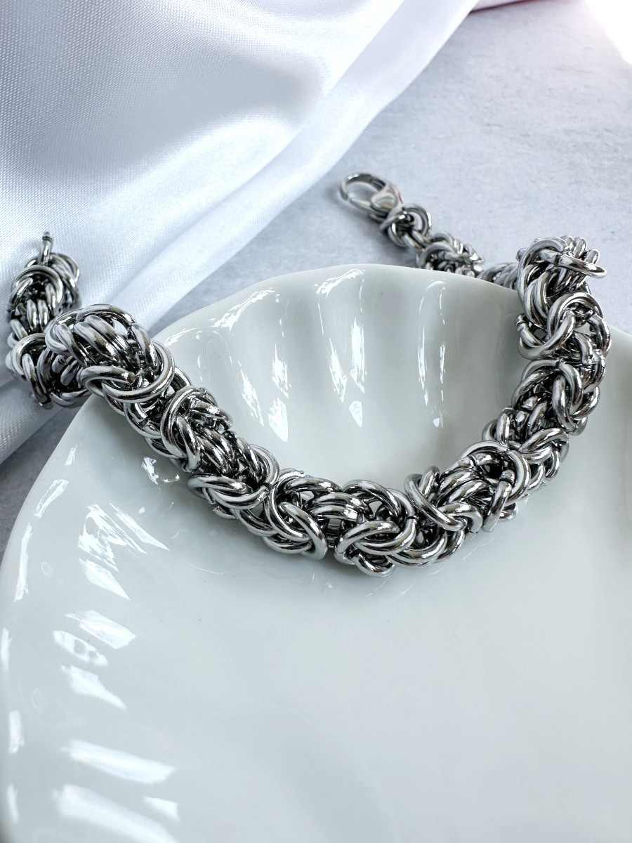 Браслет византийского плетения 21 x 0.8 см., Xuping Jewelry
