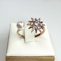 Кольцо "Солнце и Луна" (16-22), Xuping Jewelry