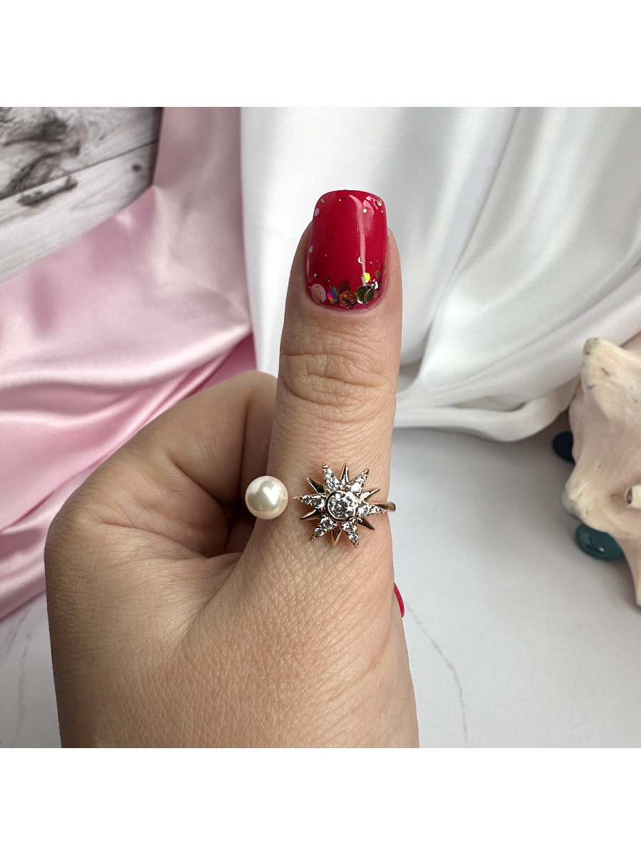 Кольцо "Солнце и Луна" (16-22), Xuping Jewelry Кольцо "Солнце и Луна" (16-22), Xuping Jewelry