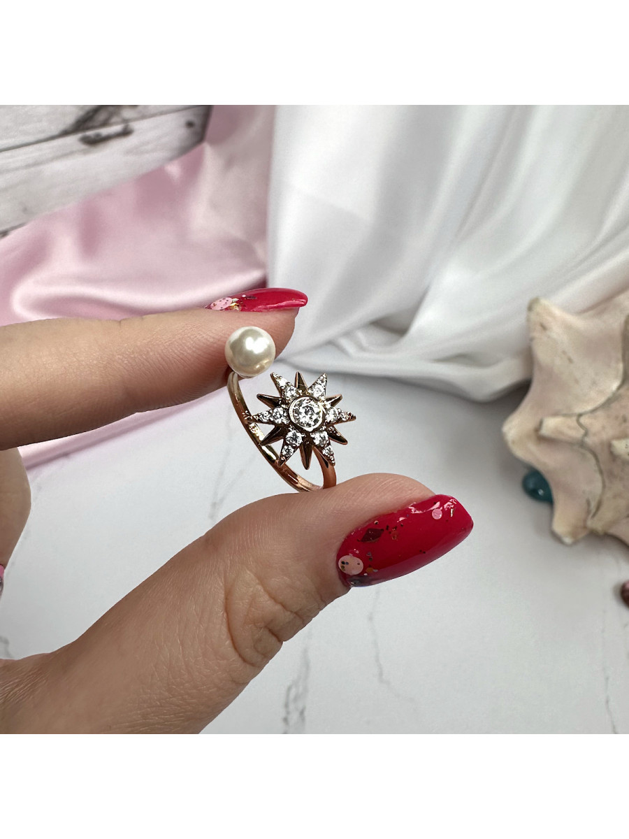 Кольцо "Солнце и Луна" (16-22), Xuping Jewelry Кольцо "Солнце и Луна" (16-22), Xuping Jewelry