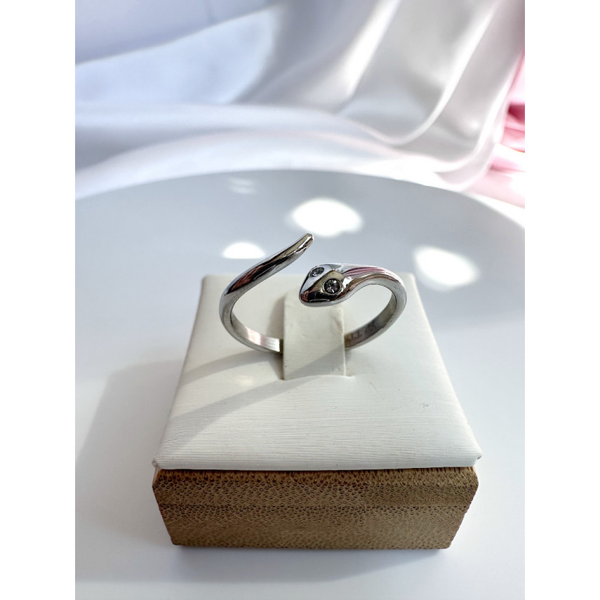 Кольцо-змея "Кассава" в серебре (15-20), Xuping Jewelry