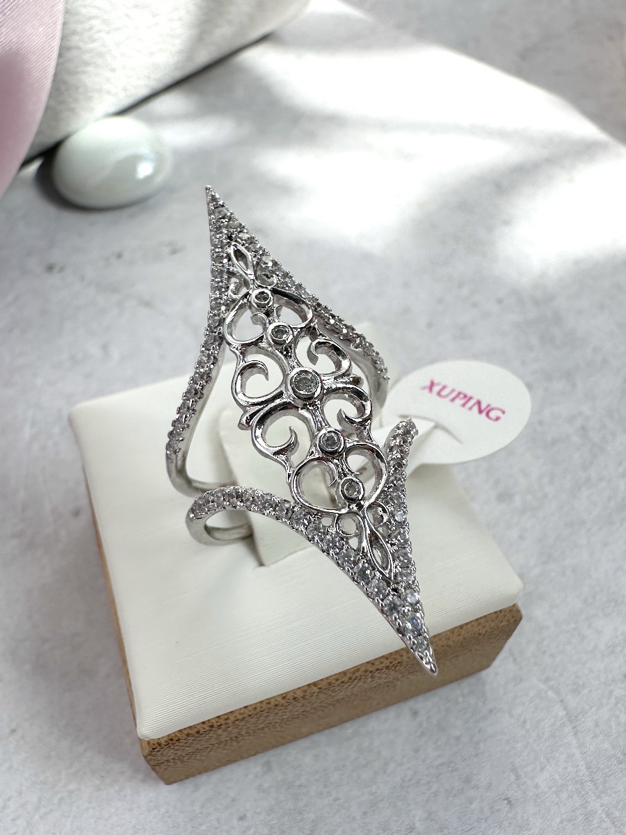 Женское широкое кольцо в готическом стиле, Xuping Jewelry Женское широкое кольцо в готическом стиле, Xuping Jewelry