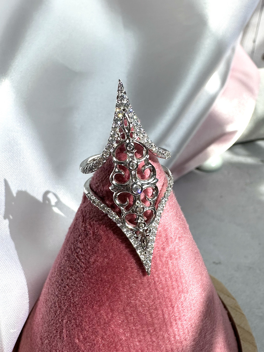 Женское широкое кольцо в готическом стиле, Xuping Jewelry Женское широкое кольцо в готическом стиле, Xuping Jewelry