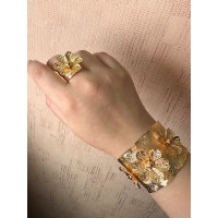 Ажурный комплект "Цветы": браслет и кольцо от Xuping Jewelry