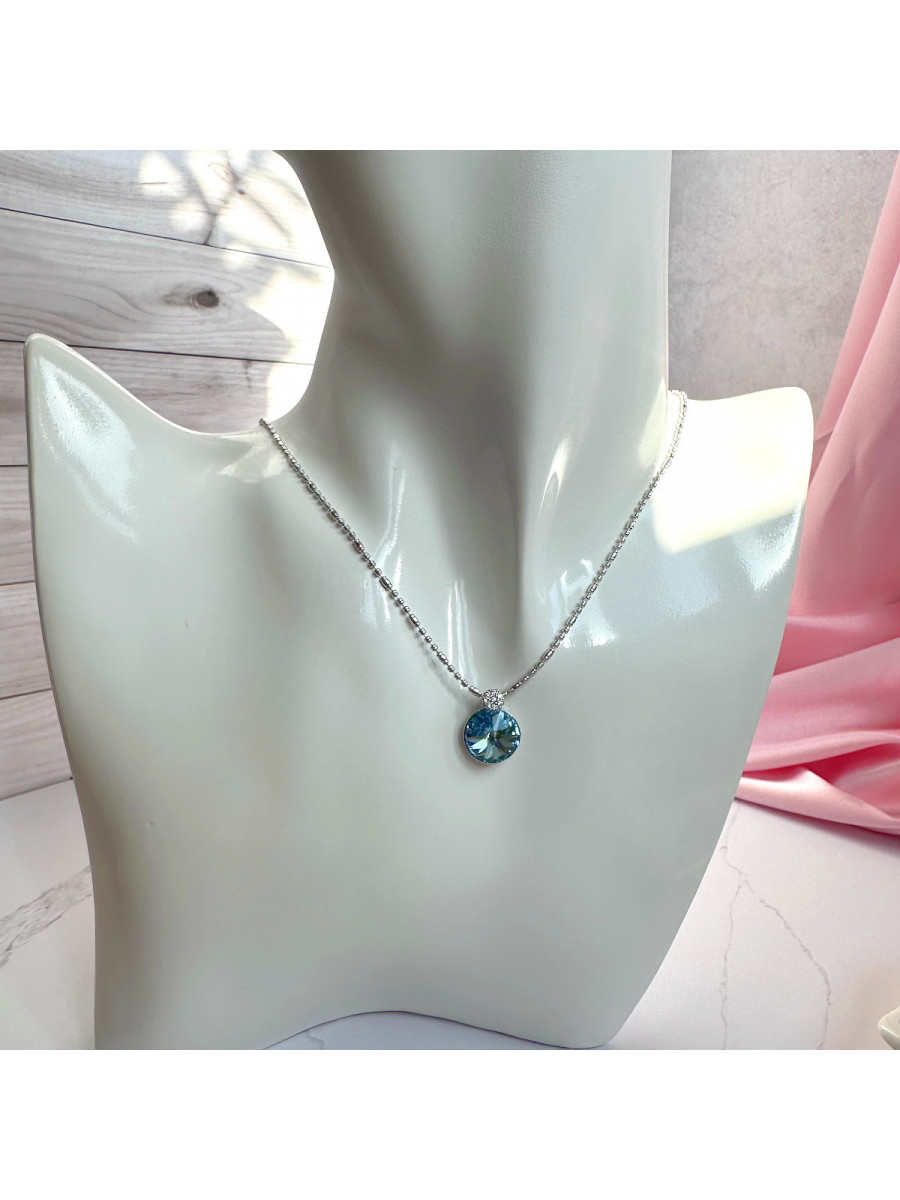 Колье и серьги с кристаллами Swarovski - комплект украшений Xuping Jewelry "Царевна Будур" Колье и серьги с кристаллами Swarovski - комплект украшений Xuping Jewelry "Царевна Будур"