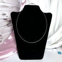 Чокер-струна в серебре 44 см. x 1 мм. Xuping Jewelry