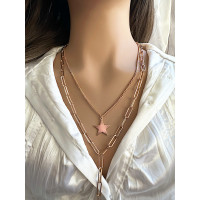 Двойное колье-галстук со звездой, Xuping Jewelry