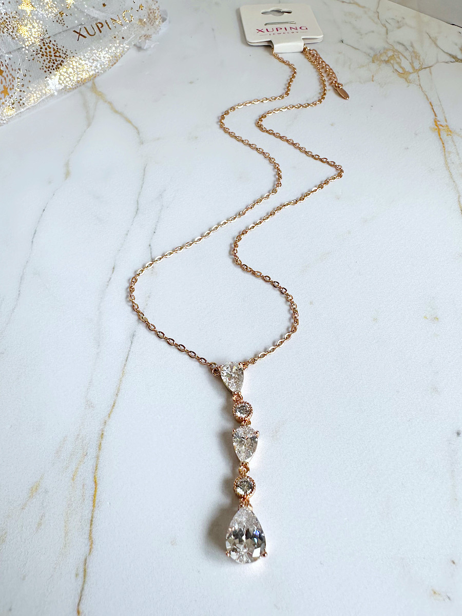 Колье-галстук "Аристократка", Xuping Jewelry