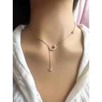 Восточное колье-галстук "Месяц и звезда", Xuping Jewelry