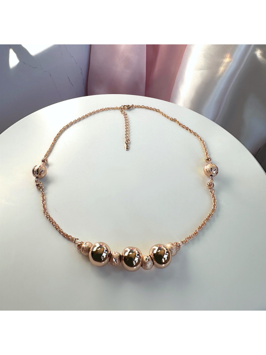 Колье с шариками 45-50 см., Xuping Jewelry Колье с шариками 45-50 см., Xuping Jewelry