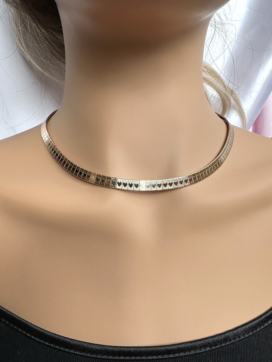 Плоское колье-чокер "Баронесса", Xuping Jewelry