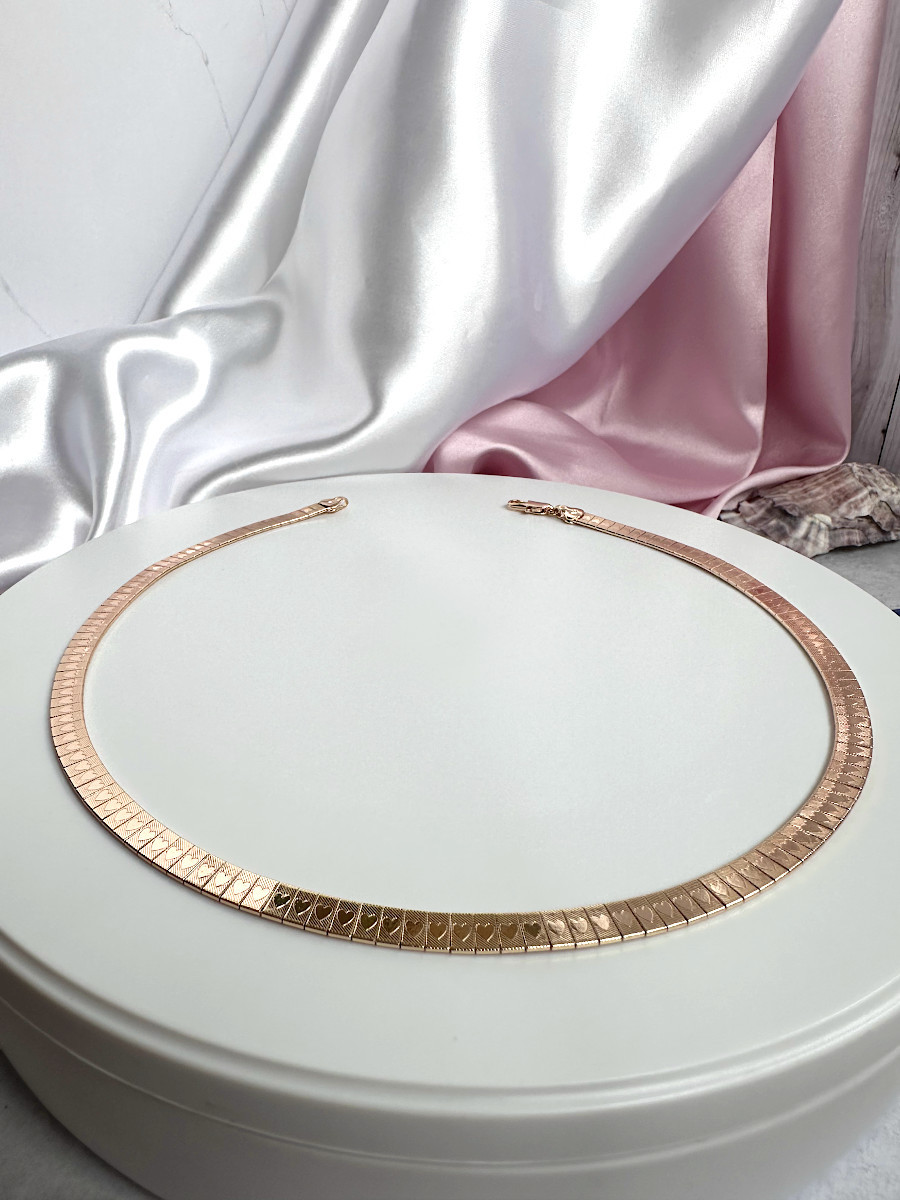 Плоское колье-чокер "Баронесса", Xuping Jewelry