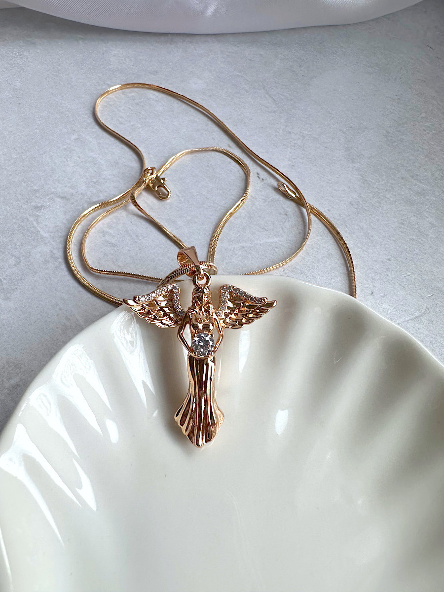 Подвеска "Ангел-Хранитель" с цепочкой 60 см., Xuping Jewelry