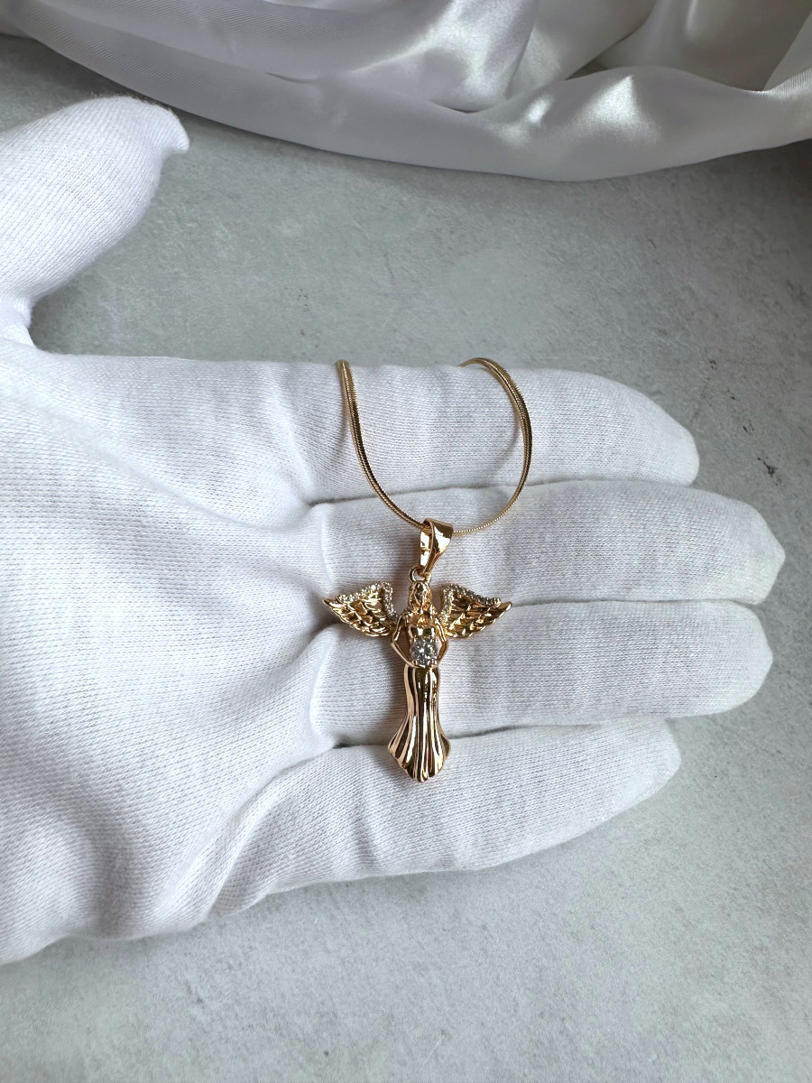 Подвеска "Ангел-Хранитель" с цепочкой 60 см., Xuping Jewelry