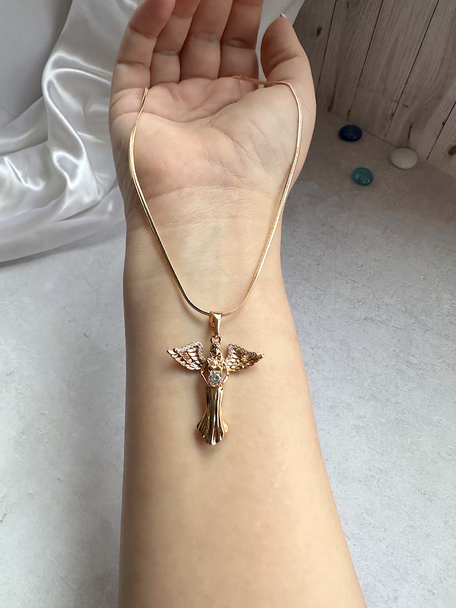 Подвеска "Ангел-Хранитель" с цепочкой 60 см., Xuping Jewelry