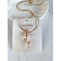 Подвеска "Эдемская роза" с цепочкой 60 см., Xuping Jewelry