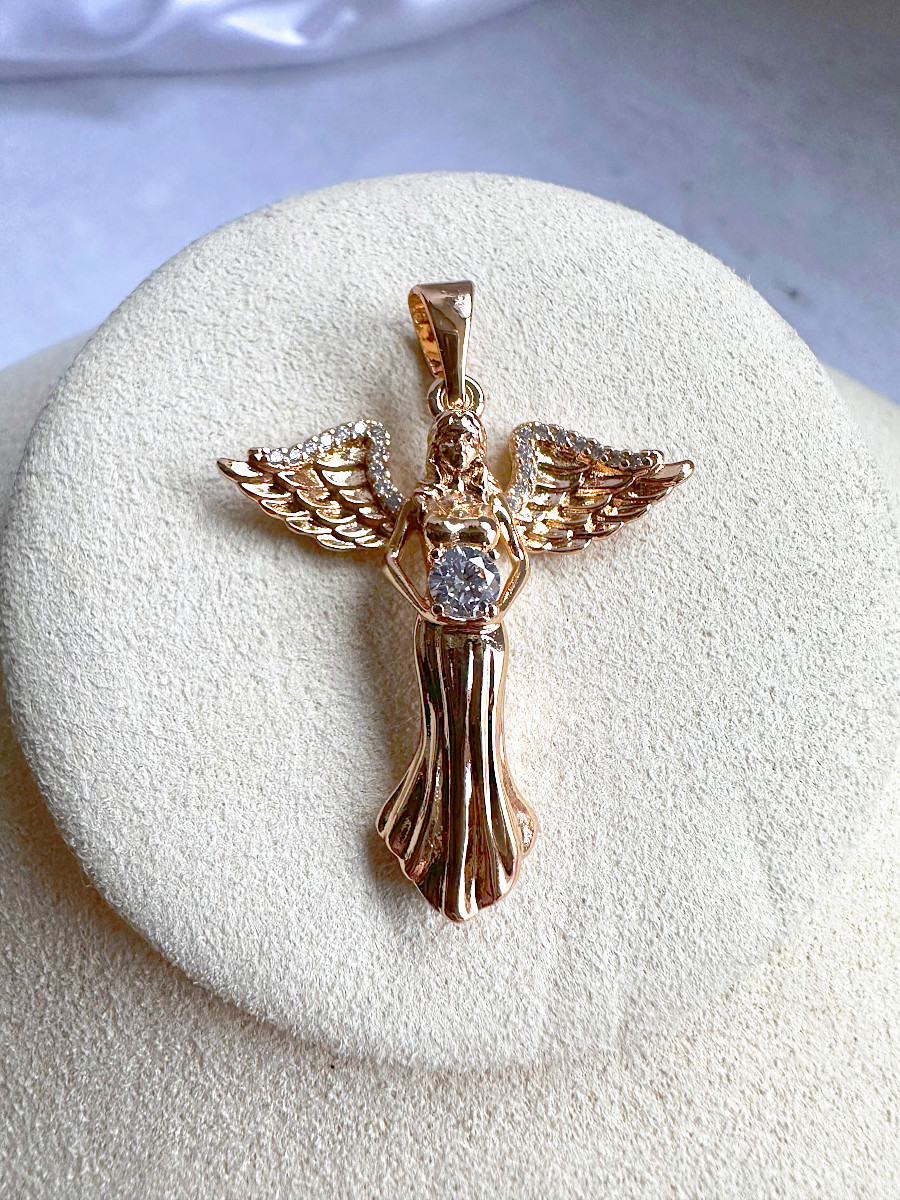 Подвеска "Ангел-Хранитель" в золоте, Xuping Jewelry
