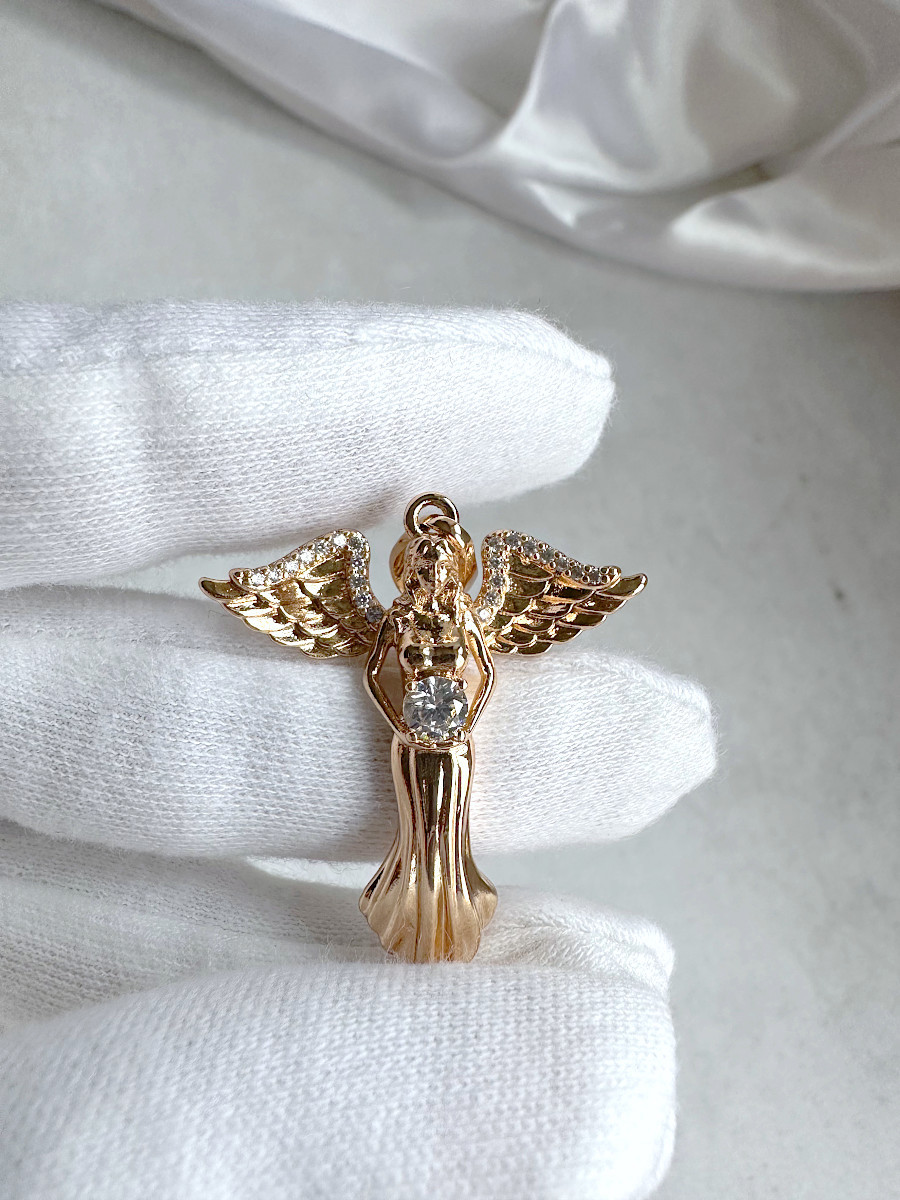 Подвеска "Ангел-Хранитель" в золоте, Xuping Jewelry
