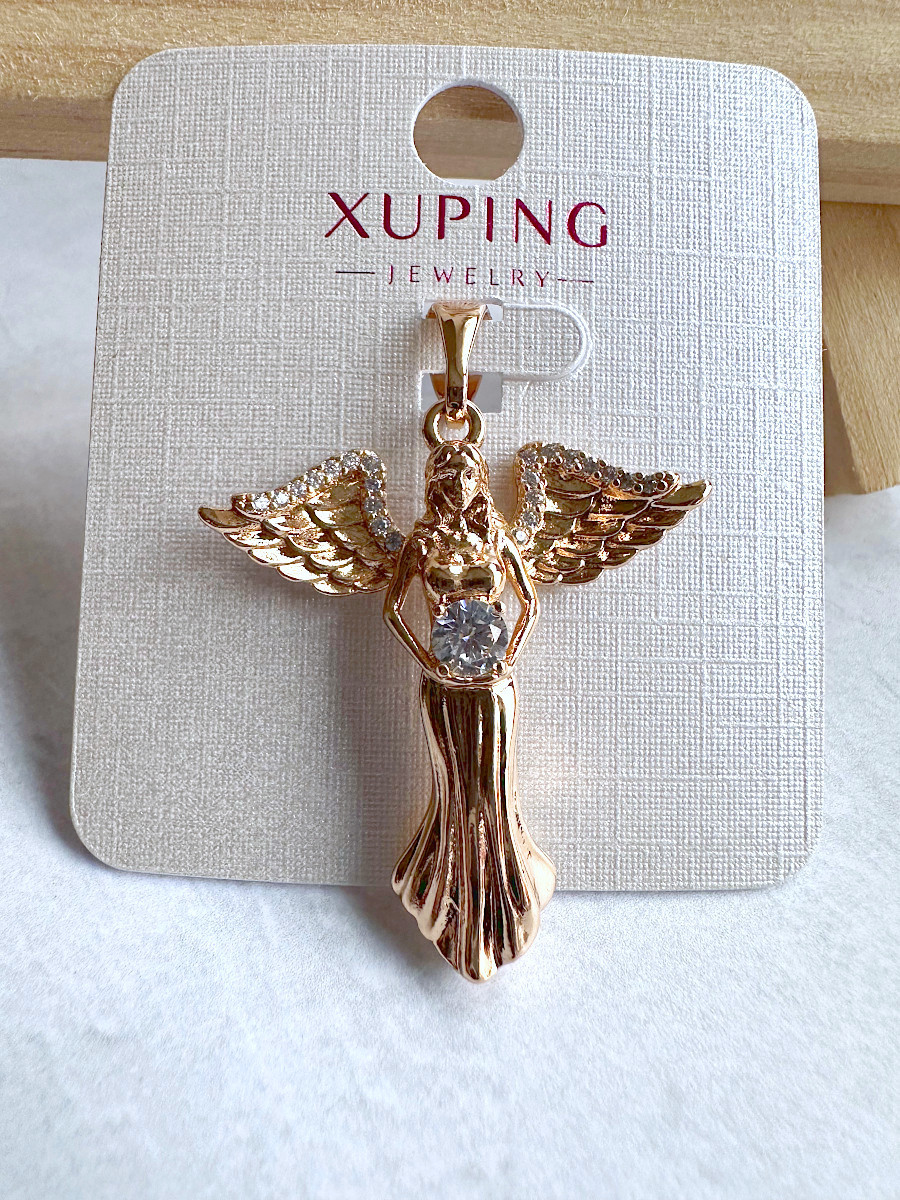 Подвеска "Ангел-Хранитель" в золоте, Xuping Jewelry