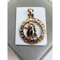 Подвеска "Дева" в стиле "Версаче" в золоте, Xuping Jewelry
