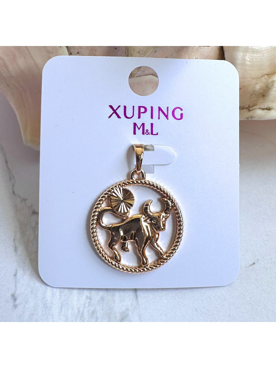 Телец - подвеска со знаком зодиака, Xuping Jewelry Телец - подвеска со знаком зодиака, Xuping Jewelry
