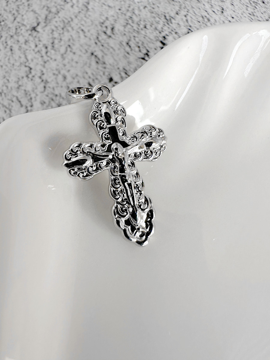 Крестик с распятием в кружевном дизайне, Xuping Jewelry Крестик с распятием в кружевном дизайне, Xuping Jewelry