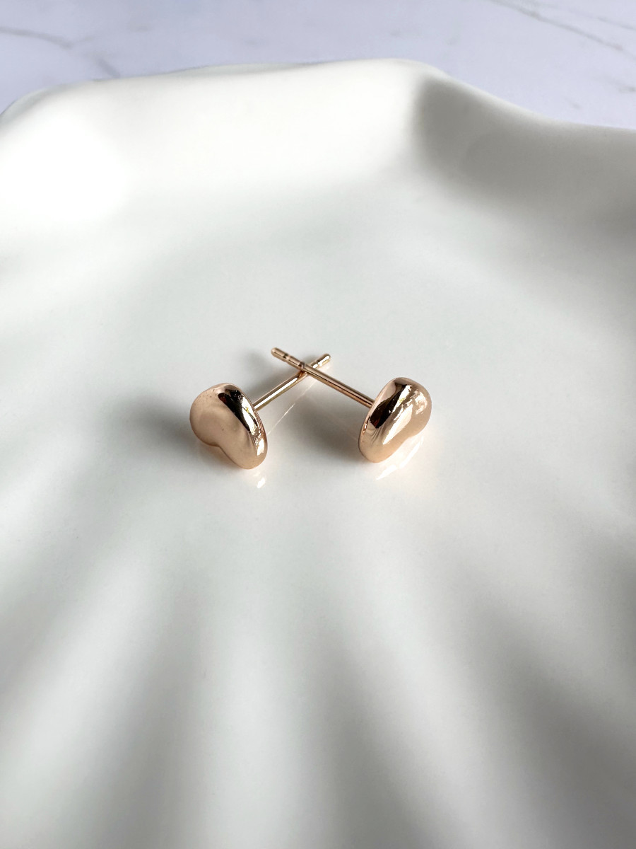 Серьги-гвоздики "Love" 6 мм., Xuping Jewelry Серьги-гвоздики "Love" 6 мм., Xuping Jewelry