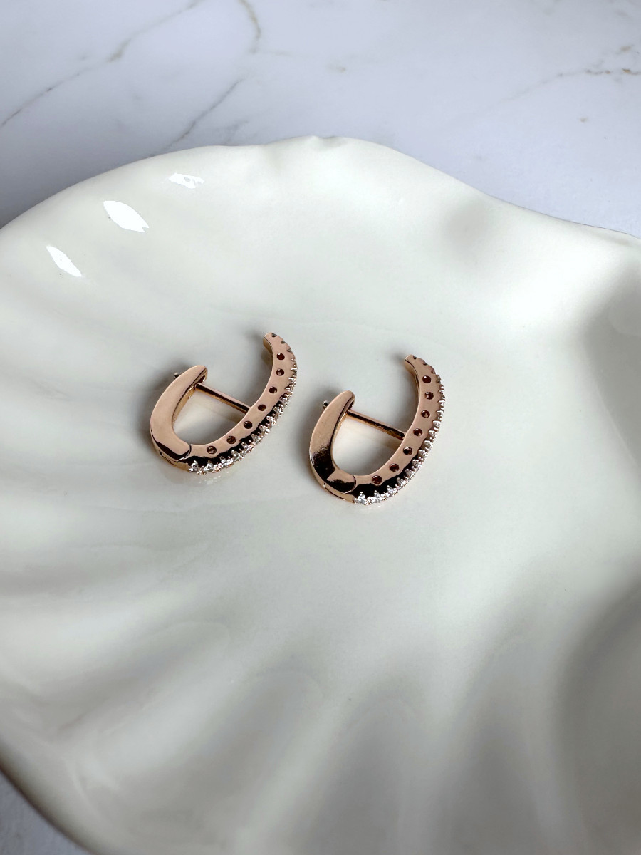 Серьги с эффектом зацепа за ушную раковину, Xuping Jewelry Серьги с эффектом зацепа за ушную раковину, Xuping Jewelry