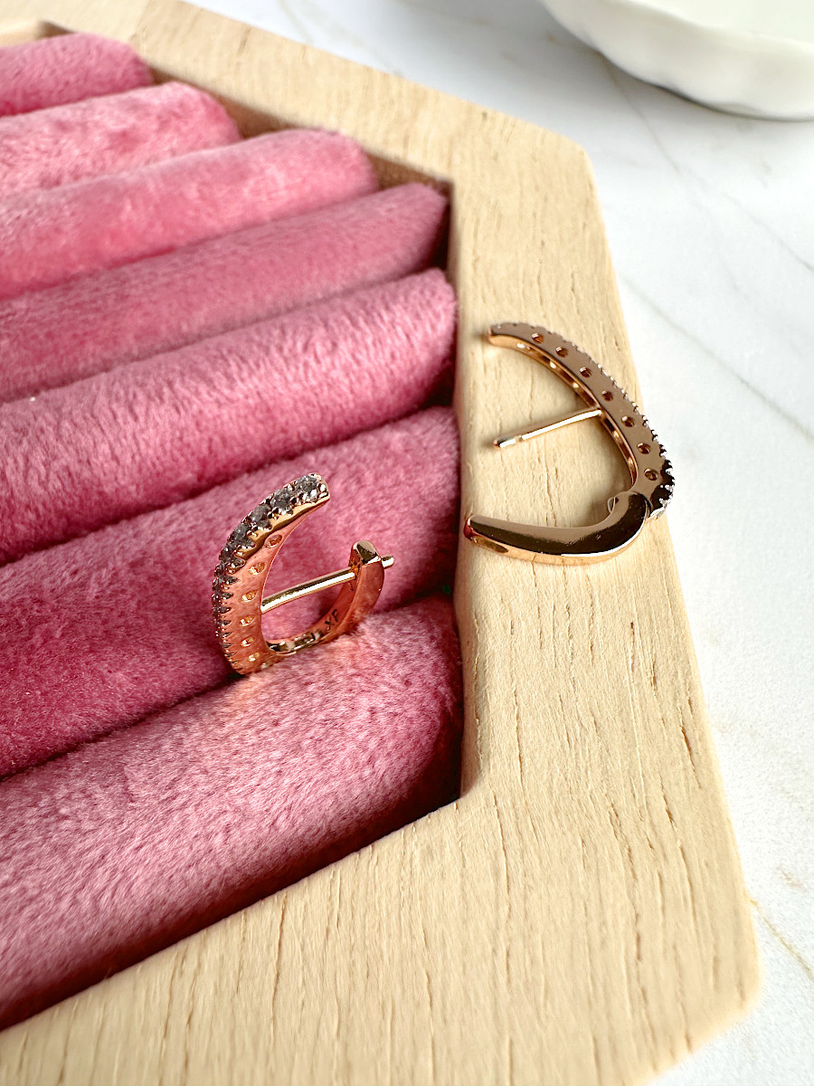 Серьги с эффектом зацепа за ушную раковину, Xuping Jewelry Серьги с эффектом зацепа за ушную раковину, Xuping Jewelry