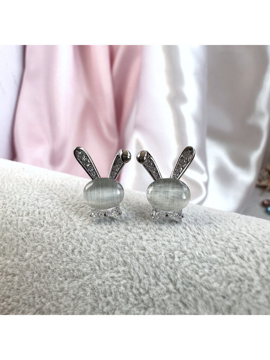 Серьги-гвоздики "PlayRabbit", Xuping Jewelry