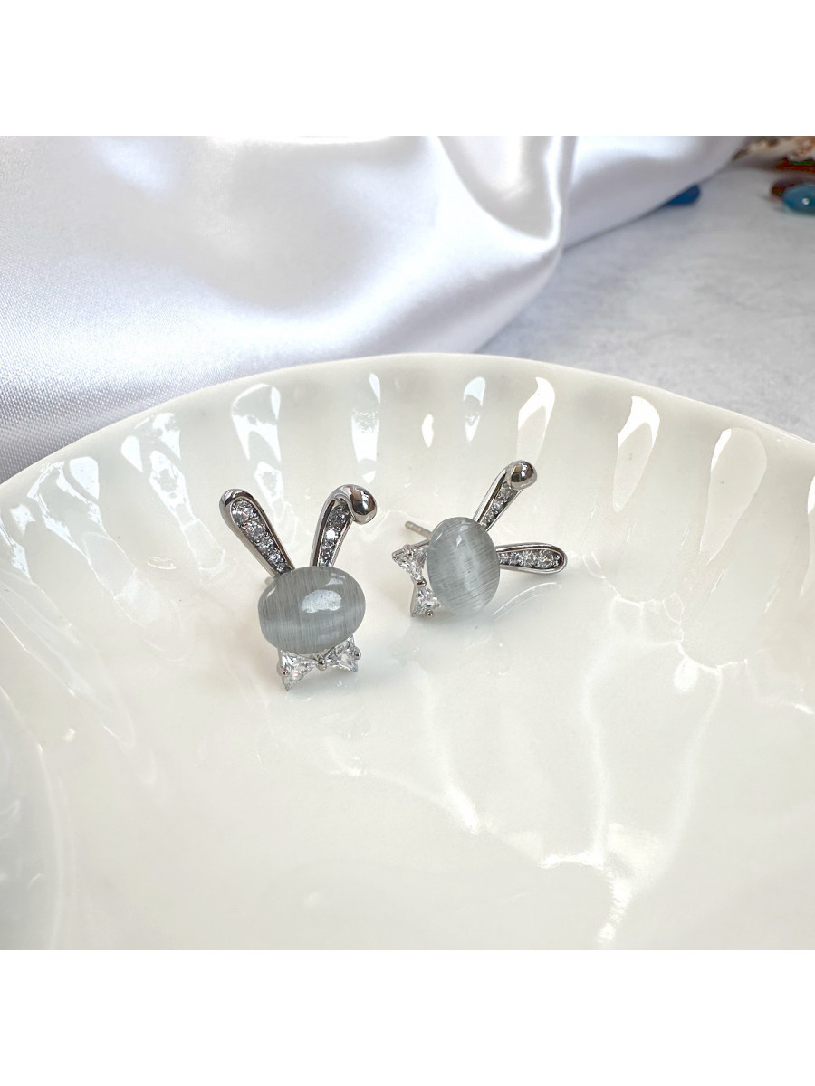 Серьги-гвоздики "PlayRabbit", Xuping Jewelry