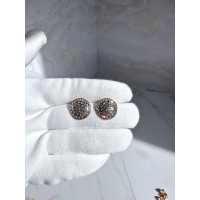 Серьги-гвоздики с россыпью прозрачных кристаллов Сваровски, Xuping Jewelry