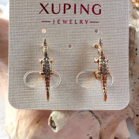 Серьги с крокодилами, Xuping Jewelry