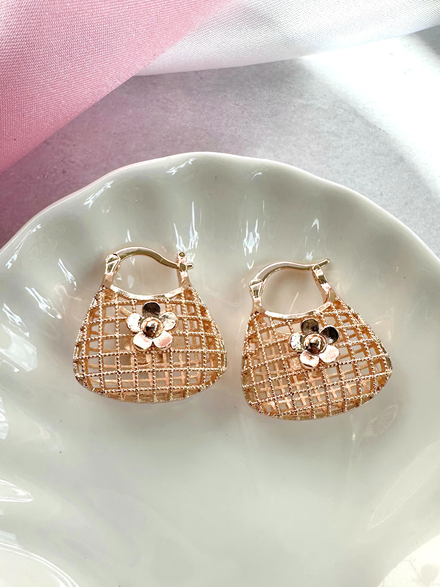 Серьги - сумочки, Xuping Jewelry Серьги - сумочки, Xuping Jewelry