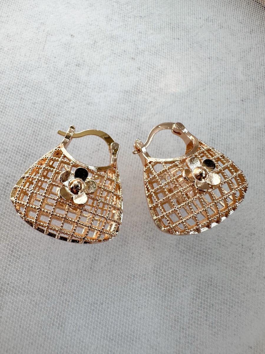 Серьги - сумочки, Xuping Jewelry Серьги - сумочки, Xuping Jewelry