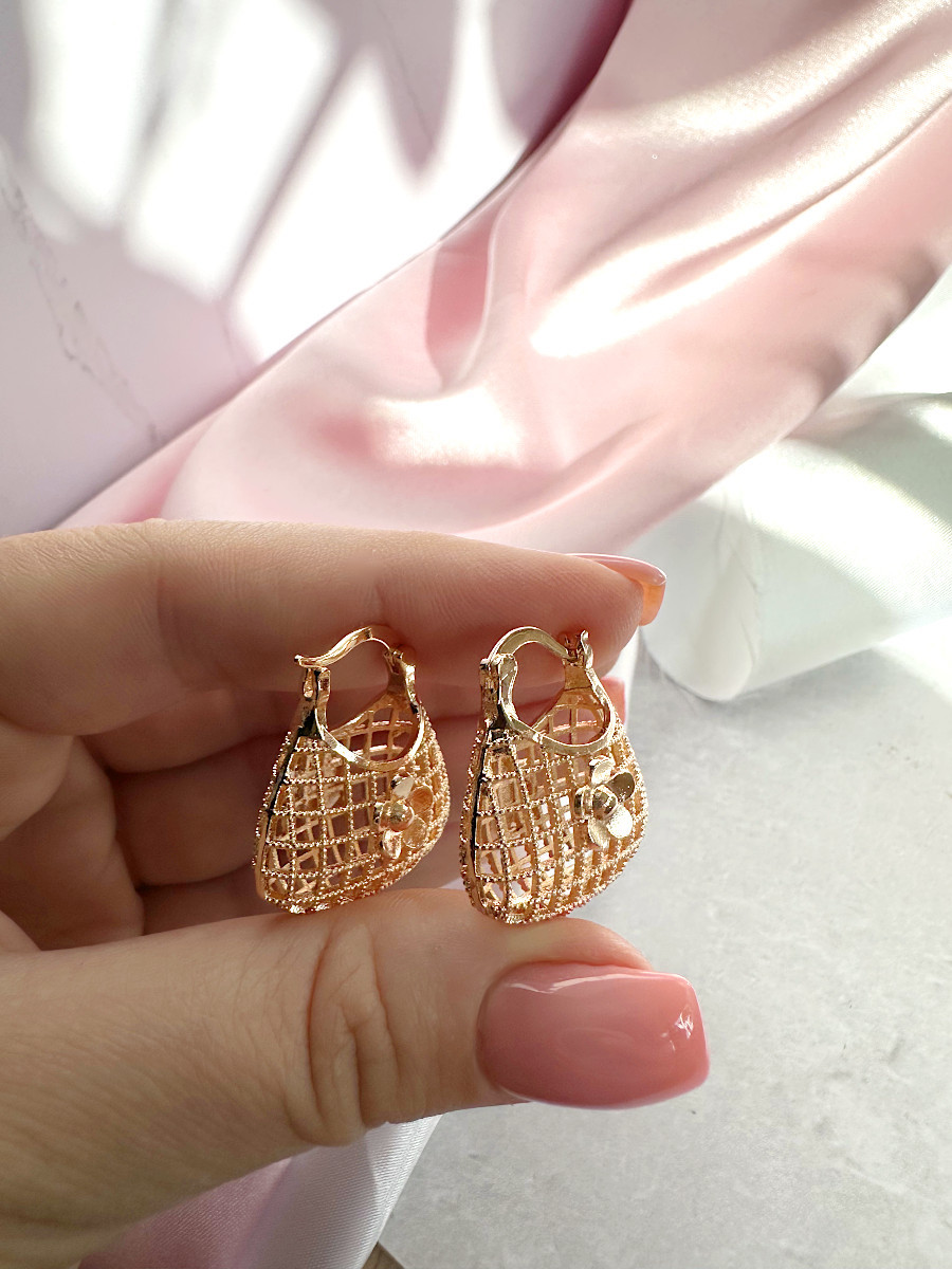 Серьги - сумочки, Xuping Jewelry Серьги - сумочки, Xuping Jewelry