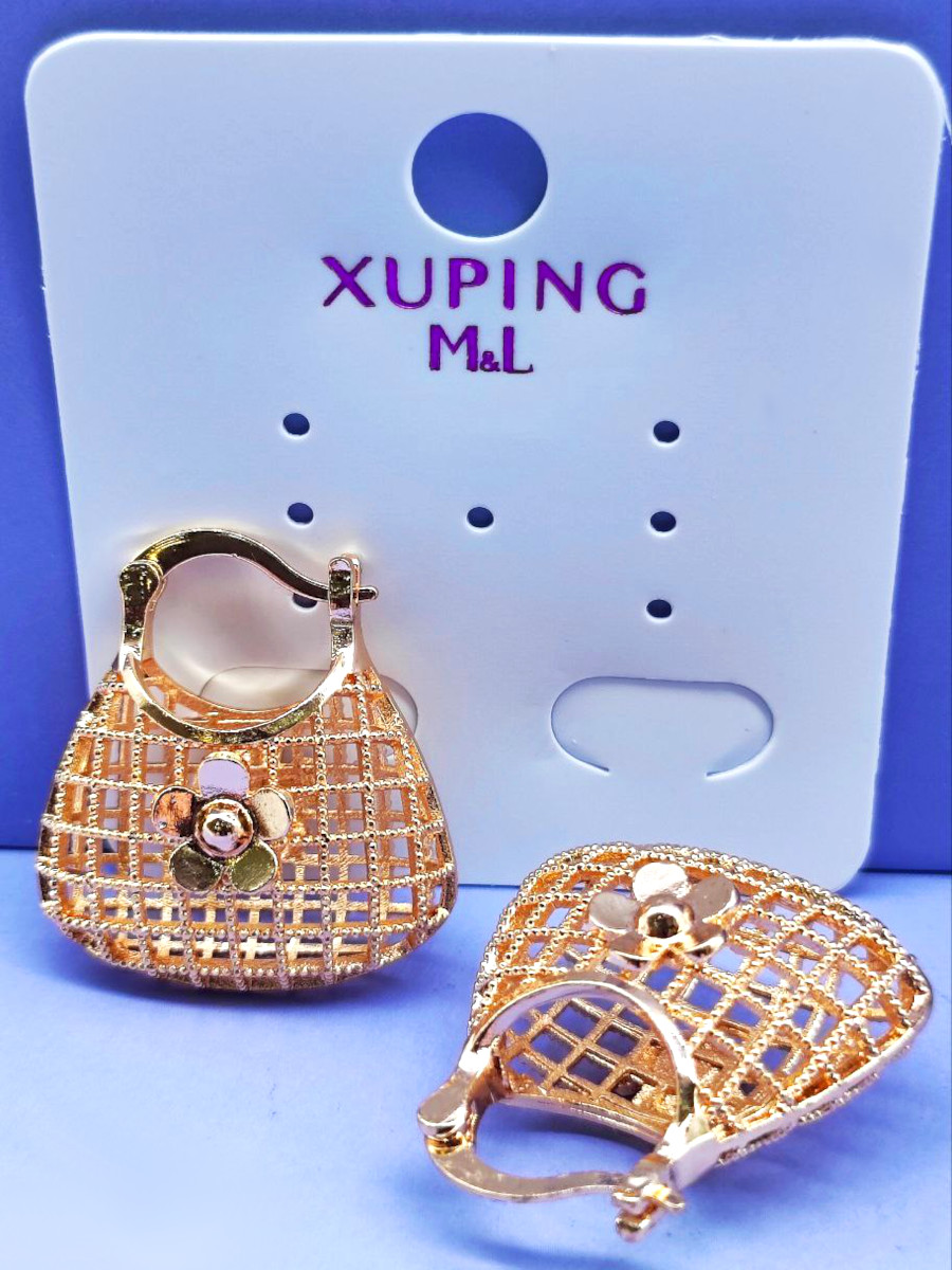 Серьги - сумочки, Xuping Jewelry Серьги - сумочки, Xuping Jewelry